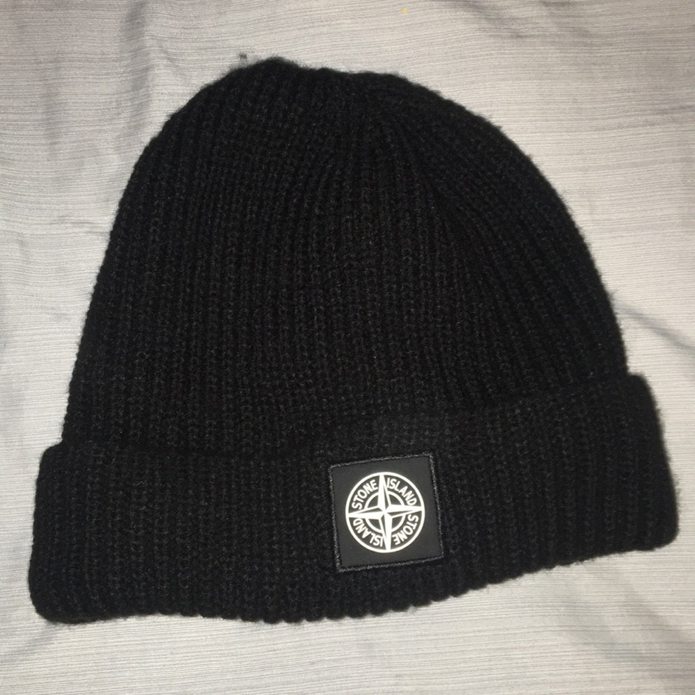 COPY - Stone Island Black beanie